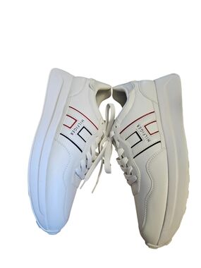 Tommy Hilfiger Dhante 2 Mens Size 11 White Sneakers Casual Lace Up New In Box